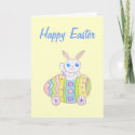 Happy Easter Bunny Card card