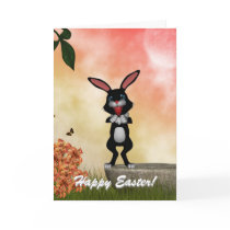 Happy Easter Bunny Card