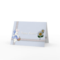 Happy Easter Bunny Card