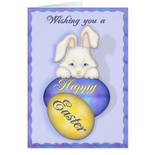 Happy Easter Bunny Card