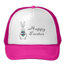 Happy Easter Bunny Egg Hats
