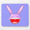 Happy Easter Bunny mousepads by Skedoodle Happy Easter Bunny mousepads