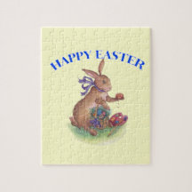Happy easter bunny Puzzle