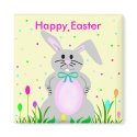 Happy Easter Bunny template magnet