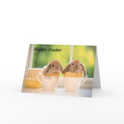 happy easter. Happy Easter Greeting Cards by