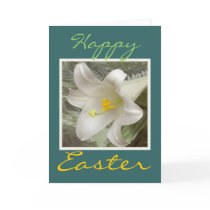 Happy Easter Greeting Card