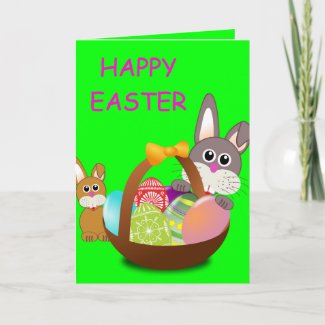 HAPPY EASTER card