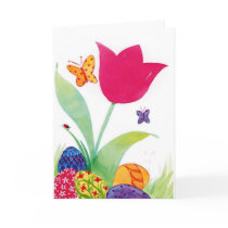 Happy Easter Greeting Card