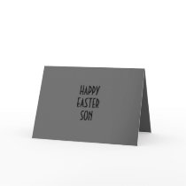 HAPPY EASTER CARD FOR SON by mcpressure HAPPY EASTER CARD FOR SON