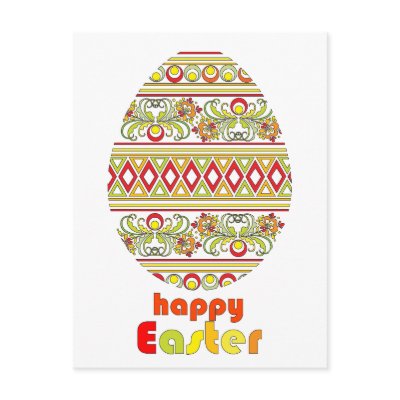 Happy Easter!_card Post Cards by VioDeSign