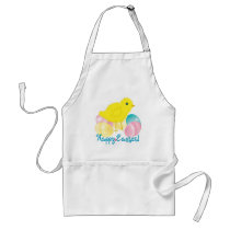 Happy Easter Chick aprons