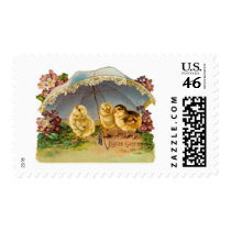 Happy Easter Chicks Postage