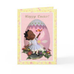 Happy Easter -  Child in Garden Greeting Cards