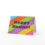 Happy Easter Colorful Ribbon Card