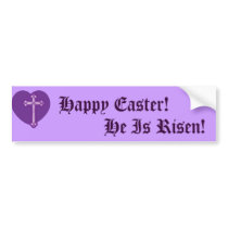 Happy Easter!-customize bumper stickers
