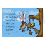 Happy Easter Cute little Monkey Cards