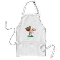 "Happy Easter" Easter bunny aprons by Eholidayz "Happy Easter" Easter bunny aprons