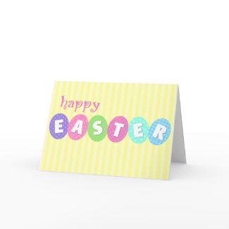 Happy Easter Egg Card card