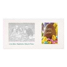 Happy Easter Egg Photo Cards