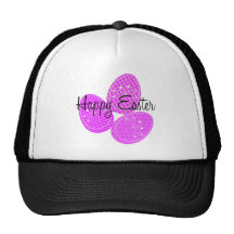 Happy Easter Eggs Trucker Hats
