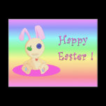 Happy Easter feat Lil Cushy postcards