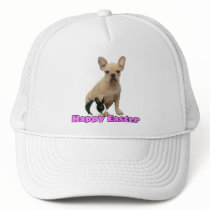 Happy Easter French bulldog hat