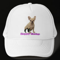 Happy Easter French bulldog hat