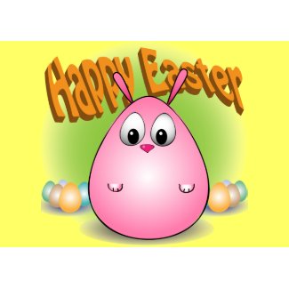 Happy Easter from giggleBunny card