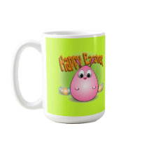 Happy Easter from giggleBunny mugs by cartoosh Happy Easter from giggleBunny mugs