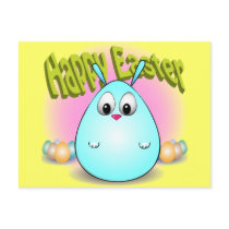 Happy Easter from giggleBunny postcards by cartoosh Happy Easter from giggleBunny postcards