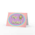 Happy Easter Funny Bee Insect Card