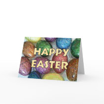 Happy Easter Glitter Eggs cards by dndartstudio Happy Easter Glitter Eggs cards