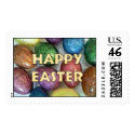 Happy Easter Glitter Eggs postage by dndartstudio Happy Easter Glitter Eggs postage