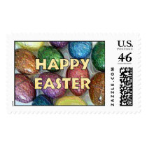 Happy Easter Glitter Eggs postage