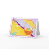 Happy Easter Goddaughter Card