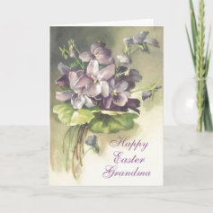 Happy Easter Grandma Card
