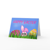 Happy Easter Greeting Card