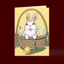 Happy Easter Greeting Card Custom or Blank Card cards