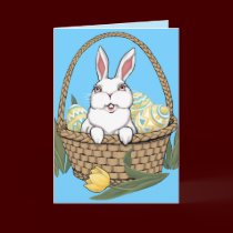 Happy Easter Greeting Card Custom or Blank Card cards