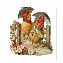 Happy Easter Hens posters by easterfun Happy Easter Hens posters