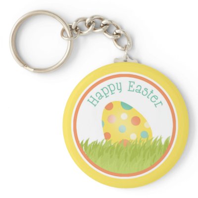 Happy Easter Keychains