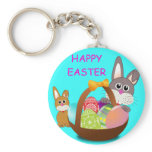 HAPPY EASTER keychains