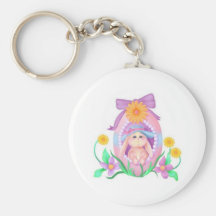Happy Easter Keychain