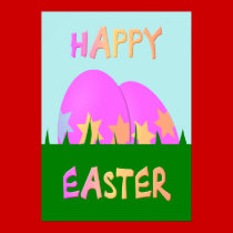 Happy Easter Kids Poster posters