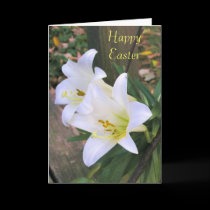 Happy Easter Lilies cards