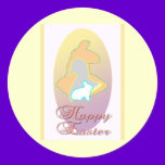 Happy Easter Llama Easter Bunny Easter Goose stickers