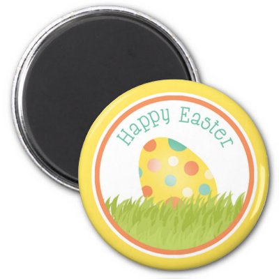Happy Easter Refrigerator Magnets