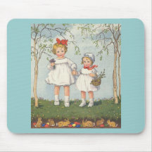 Happy Easter Mouse Mats