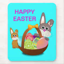HAPPY EASTER MOUSE PAD