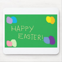 HAPPY EASTER! mousepads by idahoskyewriter HAPPY EASTER! mousepads